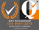 ISO registered logo